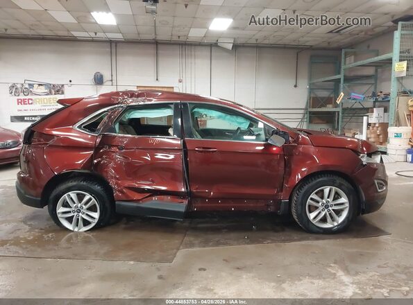 2FMPK4J99GBC48538 2016 FORD EDGE Red Սալոնի 360 աստիճան տեսք