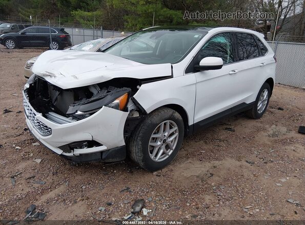 2FMPK4J9XRBA35097 2024 FORD EDGE White Vista tres cuartos delantera izquierda