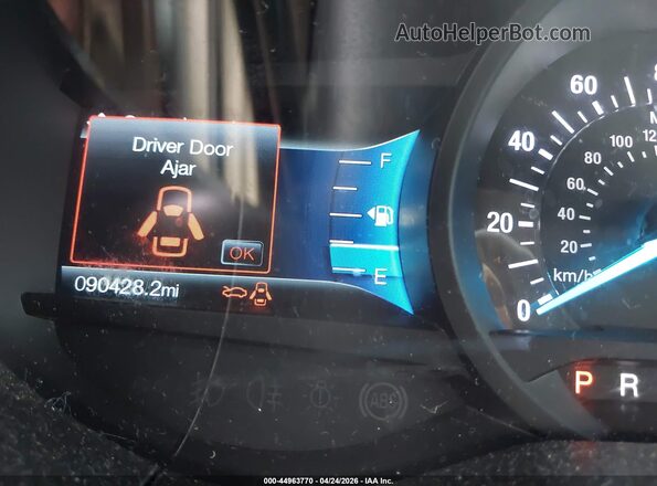 2FMPK4K91GBC10252 2016 FORD EDGE Red 