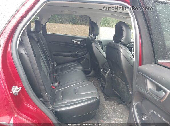 2FMPK4K91GBC10252 2016 FORD EDGE Red Vista de la etiqueta del VIN