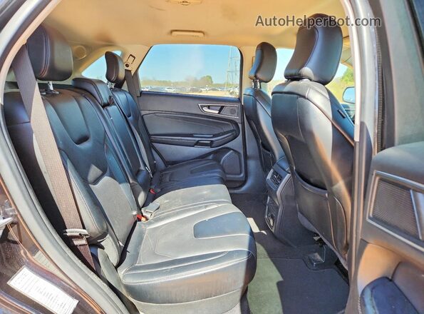 2FMPK4K91NBA52041 2022 FORD EDGE Black Vista interior trasera