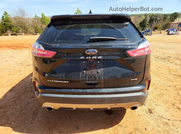 2FMPK4K91NBA52041 2022 FORD EDGE Black Vista trasera