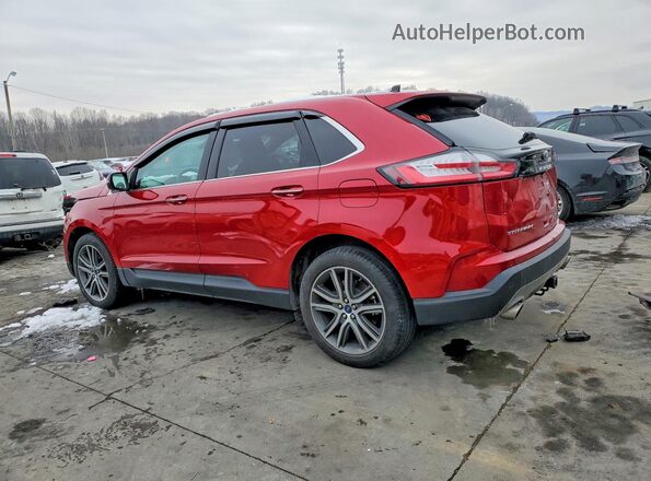 2FMPK4K93NBA26718 2022 FORD EDGE Красный Задняя левая четверть