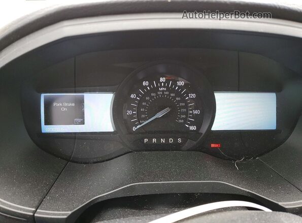 2FMPK4K93NBA26718 2022 FORD EDGE Красный Вид щитка приборов