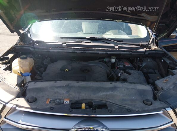 2FMPK4K94HBC03474 2017 FORD EDGE Black Widok z tyłu