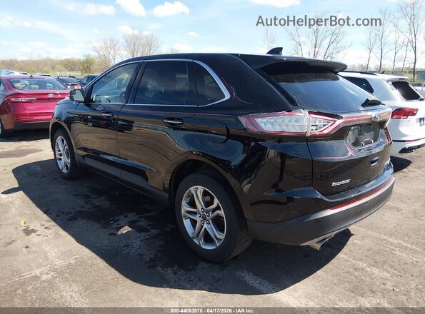 2FMPK4K94HBC03474 2017 FORD EDGE Black Tył lewy
