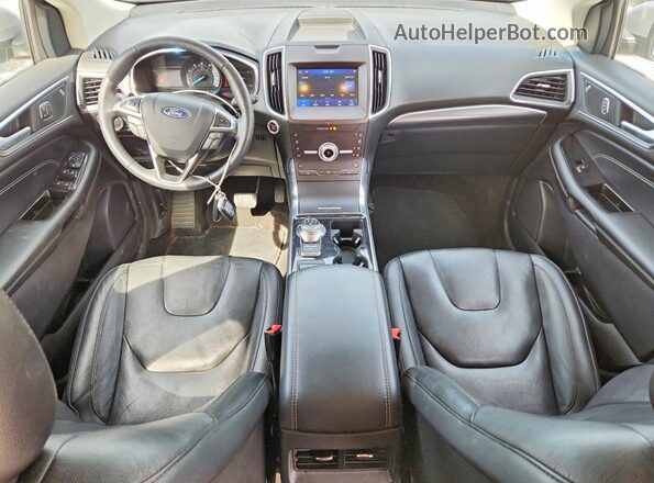 2FMPK4K94LBA60129 2020 FORD EDGE Silver Առջևի վահանակի տեսք