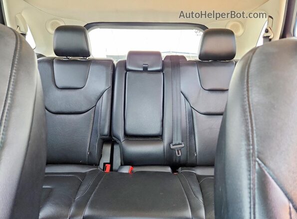 2FMPK4K94LBA60129 2020 FORD EDGE Silver Հետևի նստատեղերի տեսք