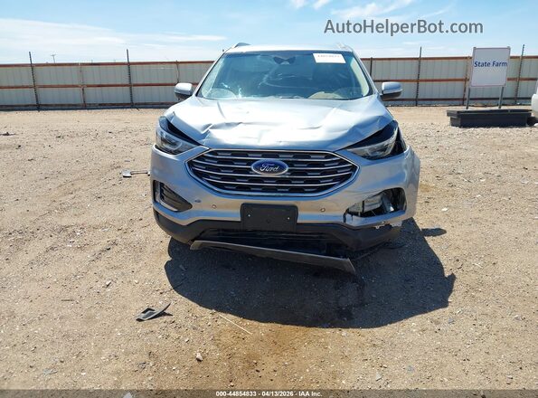 2FMPK4K95LBA72404 2020 FORD EDGE Silver Front view