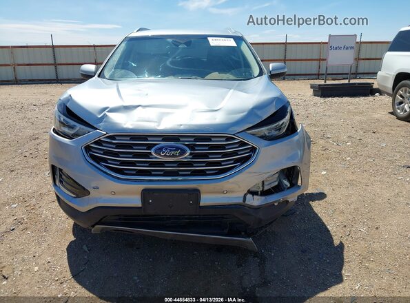 2FMPK4K95LBA72404 2020 FORD EDGE Silver Rear interior view