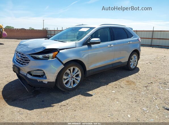 2FMPK4K95LBA72404 2020 FORD EDGE Silver Front left