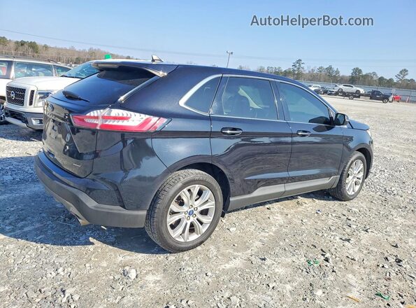 2FMPK4K96MBA27103 2021 FORD EDGE Black Rear right