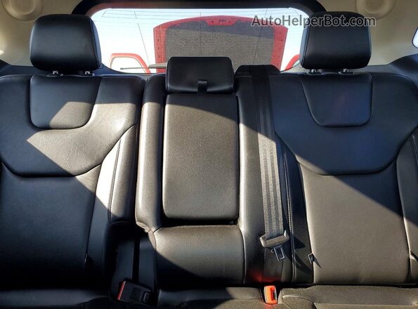 2FMPK4K96MBA27103 2021 FORD EDGE Black Rear seats view
