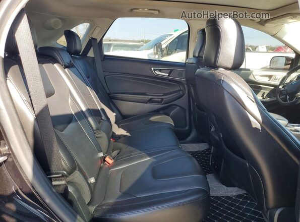 2FMPK4K96MBA27103 2021 FORD EDGE Black Rear interior view