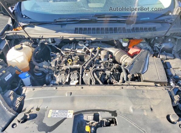2FMPK4K96MBA27103 2021 FORD EDGE Black Engine compartment view