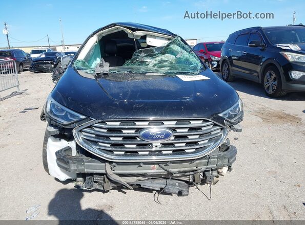 2FMPK4K96NBB04571 2022 FORD EDGE Black Front view