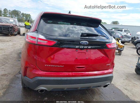 2FMPK4K96PBA19202 2023 FORD EDGE Red 