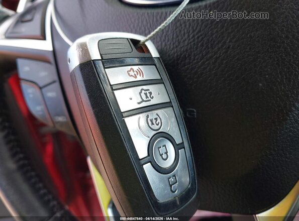 2FMPK4K96PBA19202 2023 FORD EDGE Red წინა პანელის ხედი