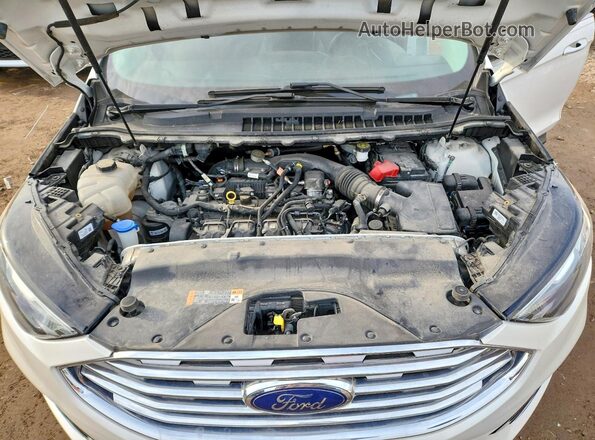 2FMPK4K97KBC69444 2019 FORD EDGE White Widok komory silnika