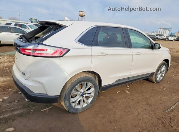 2FMPK4K97KBC69444 2019 FORD EDGE White Tył prawy