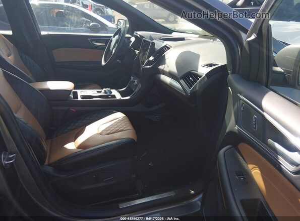2FMPK4K97PBA16289 2023 FORD EDGE Gray Вид салону спереду