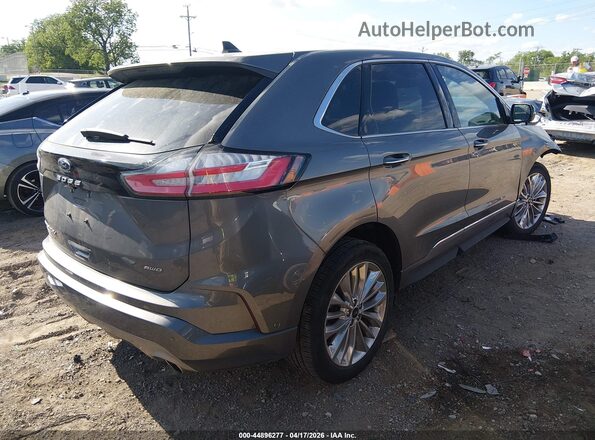 2FMPK4K97PBA16289 2023 FORD EDGE Gray Задня права чверть