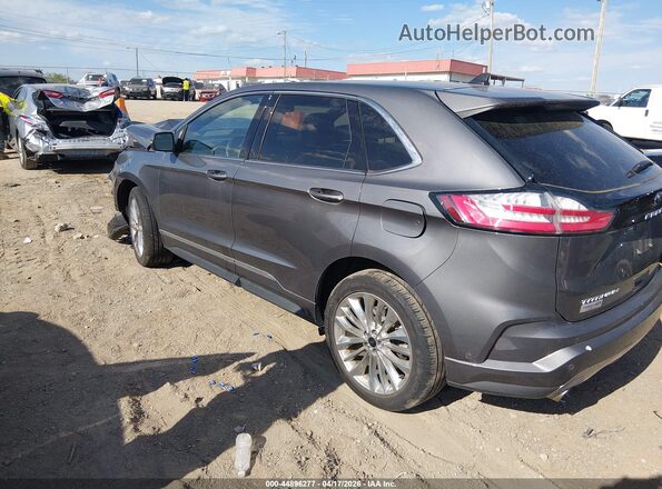 2FMPK4K97PBA16289 2023 FORD EDGE Gray Задня ліва чверть