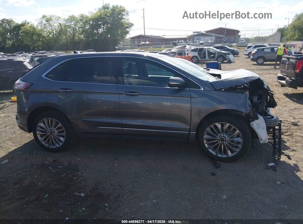2FMPK4K97PBA16289 2023 FORD EDGE Gray Панорамний вид салону 360°