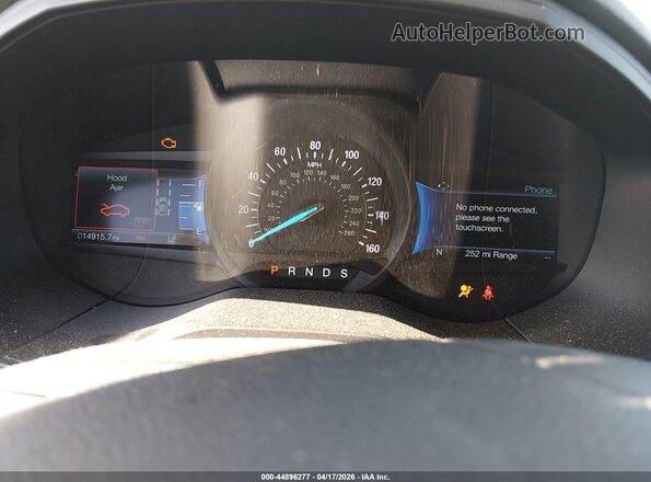 2FMPK4K97PBA16289 2023 FORD EDGE Gray Вид задніх сидінь