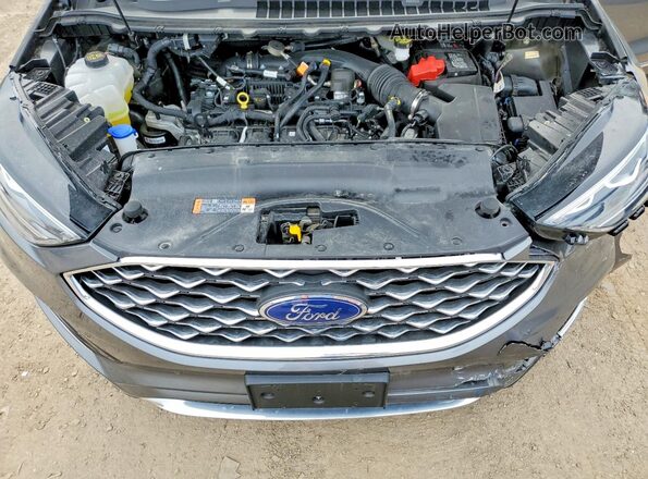 2FMPK4K97RBA58433 2024 FORD EDGE Gray Widok komory silnika