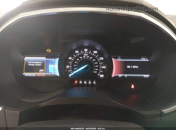 2FMPK4K98HBB88977 2017 FORD EDGE Maroon Widok tylnych siedzeń