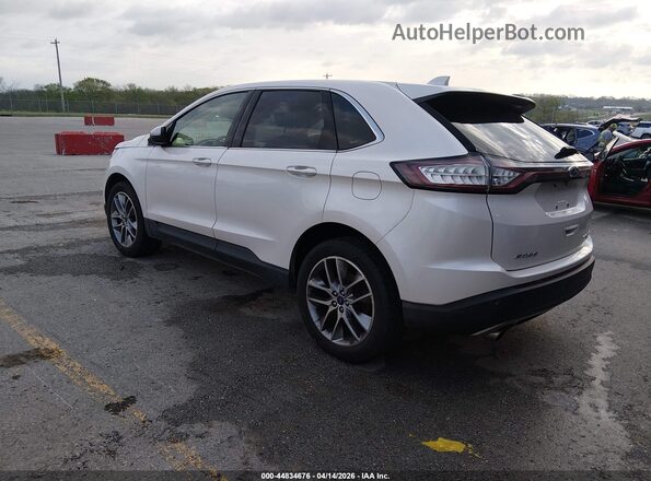 2FMPK4K98HBC29575 2017 FORD EDGE White უკანა მარცხენა