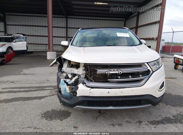2FMPK4K98HBC29575 2017 FORD EDGE White წინა ხედი