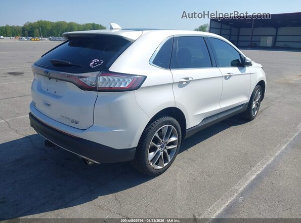 2FMPK4K99GBC57917 2016 FORD EDGE White Rear right