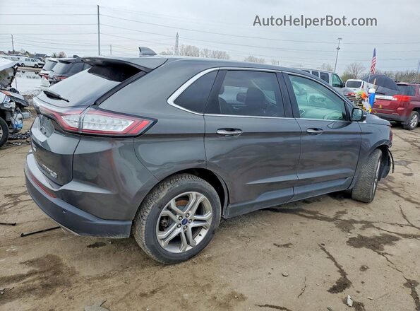 2FMPK4K9XHBB20115 2017 FORD EDGE Серый Задняя правая четверть