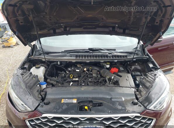2FMPK4K9XNBA12749 2022 FORD EDGE Burgundy უკანა ხედი