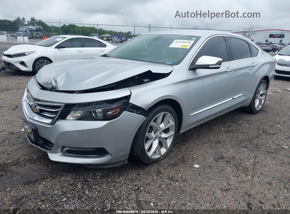 2G1105S3XK9111309 2019 CHEVROLET IMPALA Серебряный Передняя левая четверть
