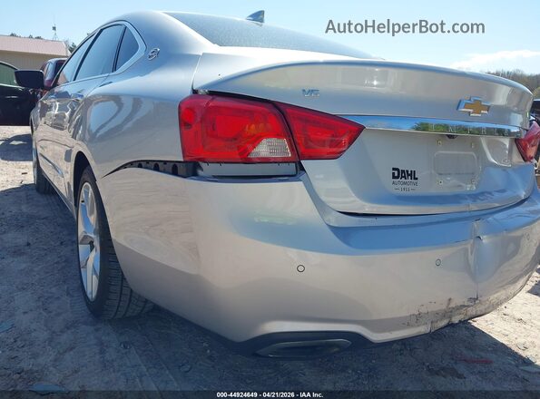 2G1125S39J9169727 2018 CHEVROLET IMPALA Silver Front view