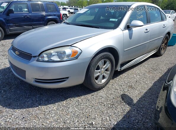 2G1WA5E38G1105433 2016 CHEVROLET IMPALA Silver Front left