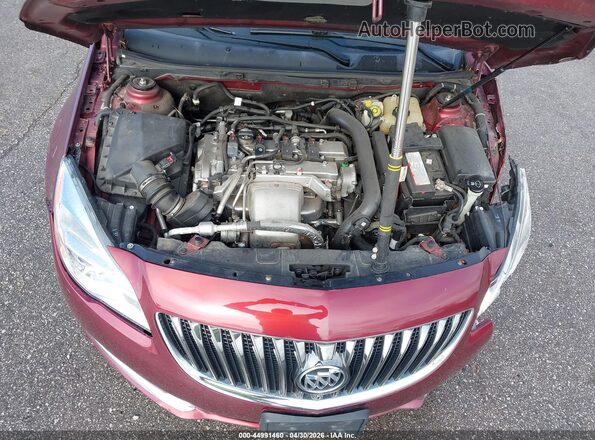 2G4GK5EX4G9140236 2016 BUICK REGAL Brown Вид ззаду