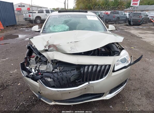 2G4GK5EX6G9206141 2016 BUICK REGAL Champagne Rear interior view