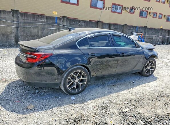 2G4GL5EX6H9150247 2017 BUICK REGAL Черный Задняя правая четверть