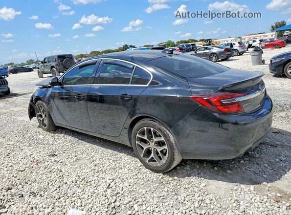 2G4GL5EX6H9150247 2017 BUICK REGAL Черный Задняя левая четверть