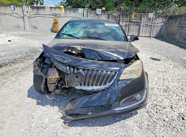 2G4GL5EX6H9150247 2017 BUICK REGAL Черный Вид спереди