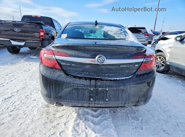 2G4GL5EXXH9130664 2017 BUICK REGAL Black Rear view