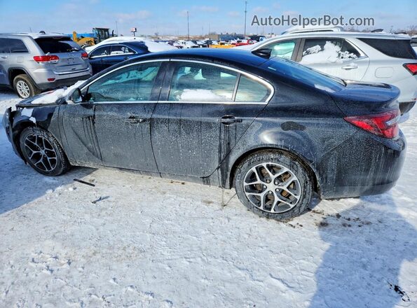 2G4GL5EXXH9130664 2017 BUICK REGAL Black Rear left