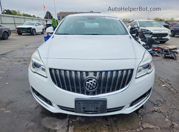 2G4GP5EXXG9150898 2016 BUICK REGAL White Front view