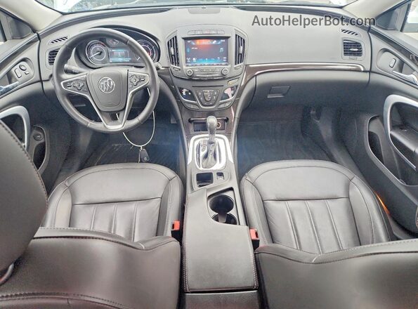 2G4GP5EXXG9150898 2016 BUICK REGAL White Dashboard view