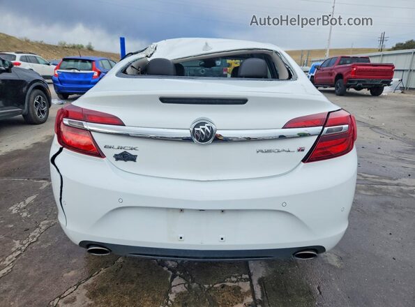 2G4GP5EXXG9150898 2016 BUICK REGAL White Rear view