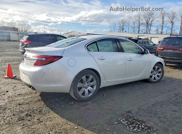 2G4GS5GX2G9188699 2016 BUICK REGAL Белый Задняя правая четверть